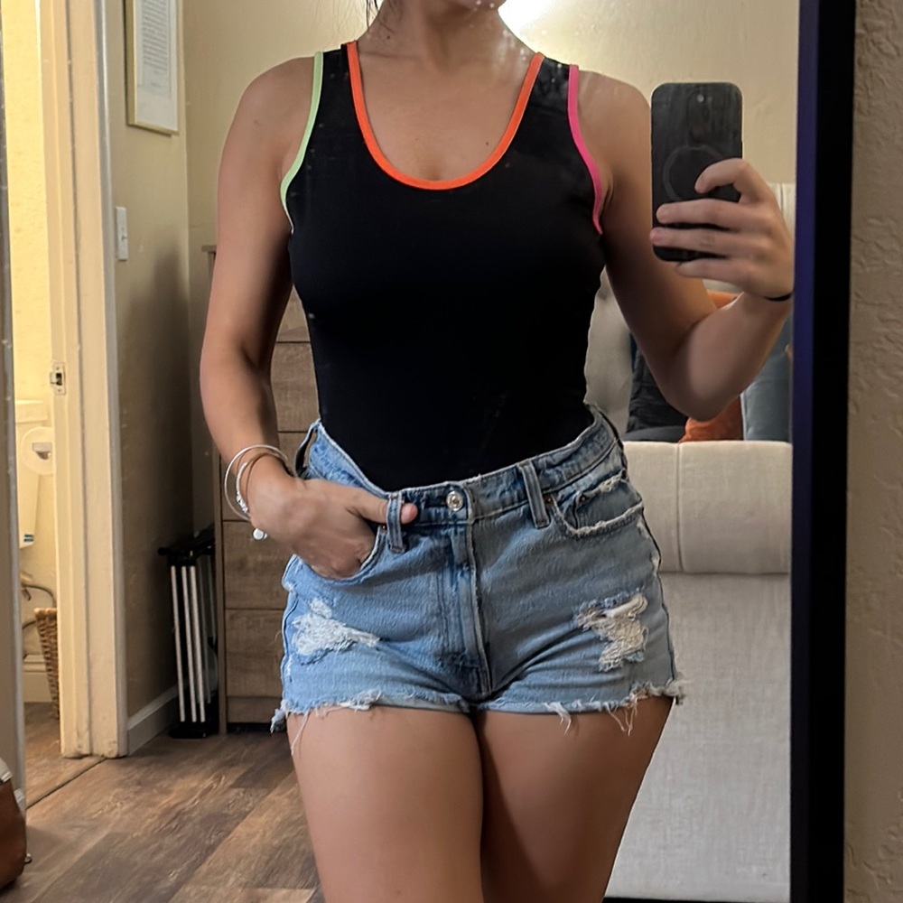 Neon trim Bodysuit